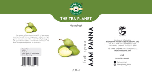 The Tea Planet Aam Panna Syrup 700 ml